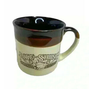 1984 Vintage Hardee’s Rise And Shine Homemade Biscuits Mug Restaurant Wa…